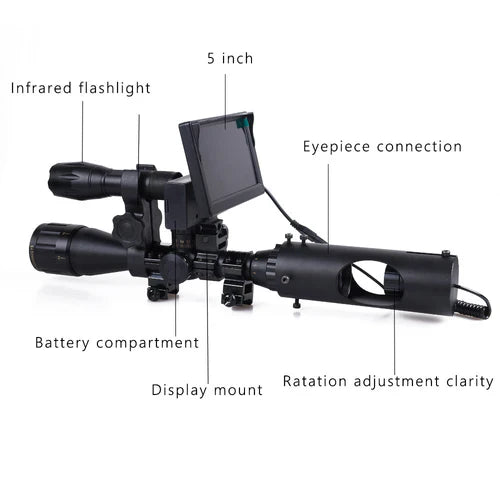 HD Night Vision IR Camera – 1080p, Gen 2 Infrared Technology, Wide-Angle Lens, Photo & Video Modes, Weatherproof, Memory Card Support | Wildlife, Security & Outdoor Adventure