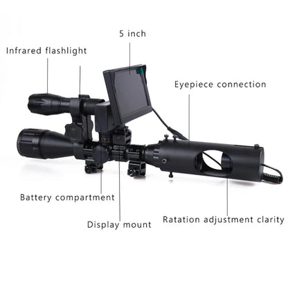 HD Night Vision IR Camera – 1080p, Gen 2 Infrared Technology, Wide-Angle Lens, Photo & Video Modes, Weatherproof, Memory Card Support | Wildlife, Security & Outdoor Adventure