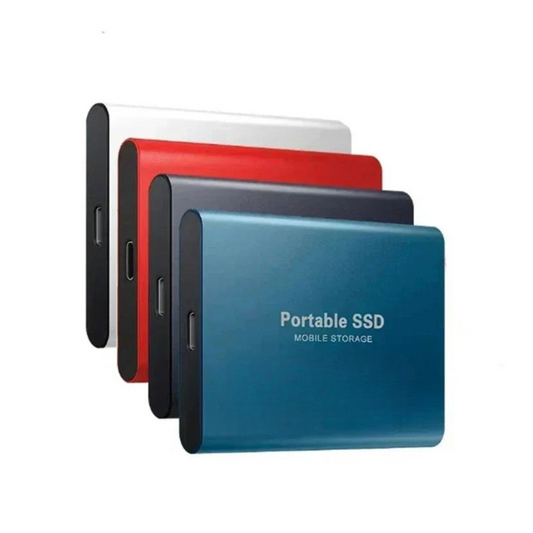 Fast Portable USB-C External SSD Drive