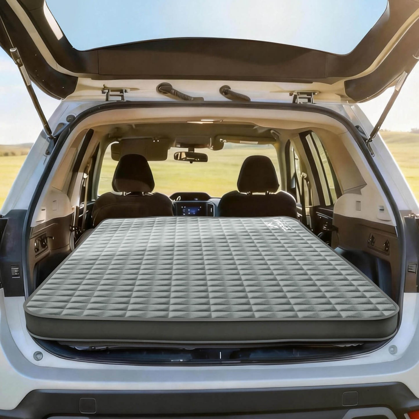 Olyyra Air & Foam Camping Mattress – Adjustable Inflatable, Waterproof TPU, 80"×47"/53" | Rooftop Tent & Outdoor Camping Comfort Upgrade
