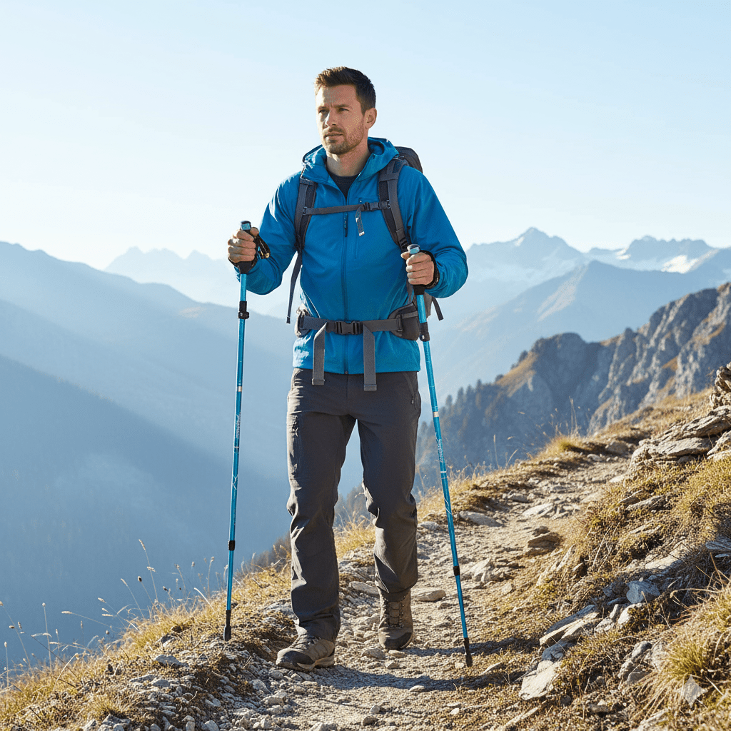 Olyyra | TREKRITE POLES – Ultralight Folding Trekking Poles for Hiking & Camping