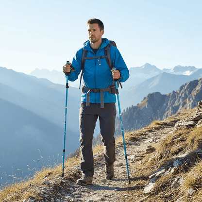 Olyyra | TREKRITE POLES – Ultralight Folding Trekking Poles for Hiking & Camping