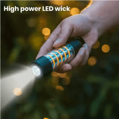 Olyyra Rechargeable Camping Light – Switchable Lampshades, Adjustable Tripod, 9–160 Lumens, 12-Hour Runtime, Waterproof | Camping, Hiking & Outdoor Lighting